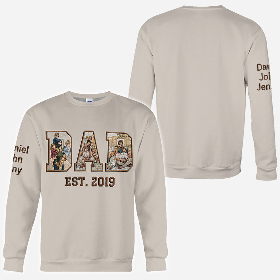 Best Dad Ever - Personalized Father All Over Shirt