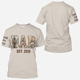 Best Dad Ever - Personalized Father All Over Shirt