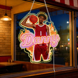 Baseball, Football, Basketball, Volleyball... Sport Lovers - Personalized Kid Neon LED Light Sign