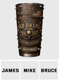 Old Biker Club - Personalized Biker Tumbler