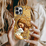 A Child Of God - Personalized Christian Full Print Phone Case
