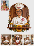 Cooking Time - Personalized Cooking Wooden Floating Shelf