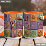 Peace Love Hippe Life - Personalized Hippie Accent Mug