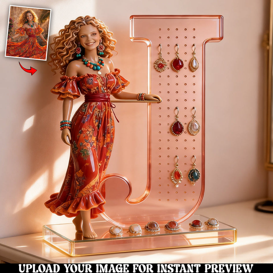 Free Spirit - Personalized Hippie Jewelry Holder