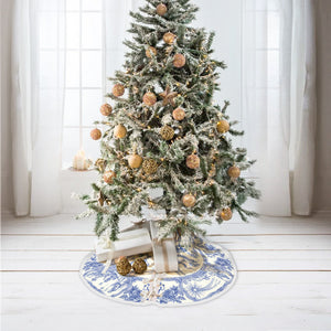 God Bless Our Family - Personalized Christian Tree Skirt