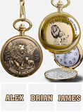 To My Son - Personalized Son Pocket Watch
