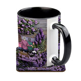 Mother And Daughters Forever Linked Together - Personalized Mother Accent Mug
