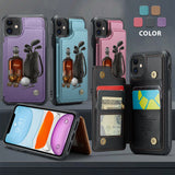 Whiskey & Golf - Personalized Golf Wallet Phone Case