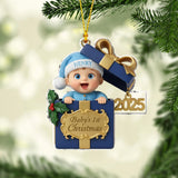 Baby's 1st Christmas - Personalized Newborn Ornament