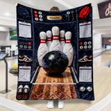 Love Bowling - Personalized Bowling Blanket