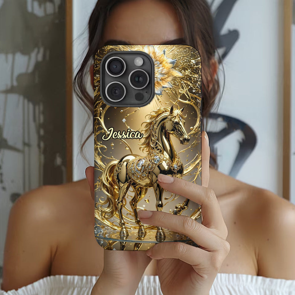 Amazing Horse - Personalized Horse Full Print Phone Case