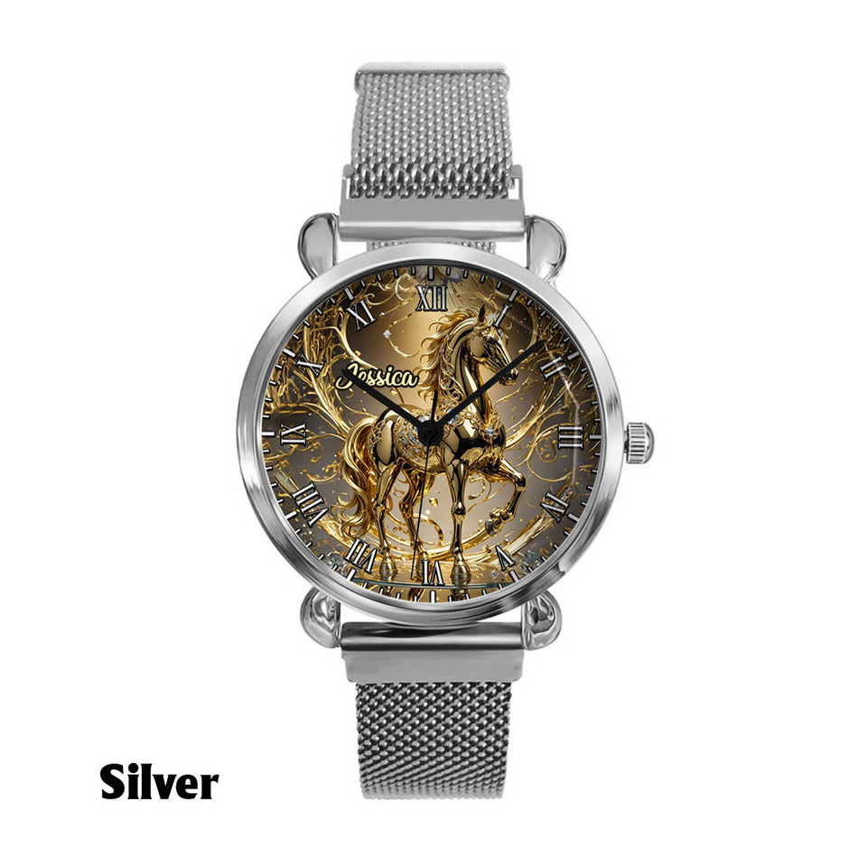 Love Horse - Personalized Horse Women Hand Watch