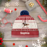 Oh What Fun It Is To Ride - Personalized Horse Beanie Hat