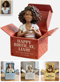 Funny Birthday - Personalized Spicy Couple Custom Shaped Acrylic Plaque