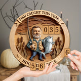 Fish Caught This Year - Personalized Fishing Interchangeable Plaque
