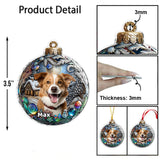 Upload Your Dog's Photo - Personalized Dog Ornament