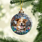 Upload Your Dog's Photo - Personalized Dog Ornament