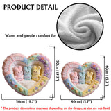 Perfect Gift For Mom, Grandma - Personalized Grandma Faux Fur Shaped Pillow