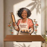 Love Baking - Personalized Baking Wooden Floating Shelf