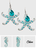 Beach Lovin' Girl - Personalized Sea Lover Earrings