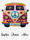 Hippie Van - Personalized Hippie Non-Slip Tufted Rug