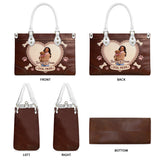 Dog Mom - Personalized Dog Leather Handbag