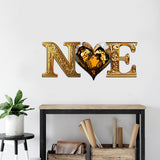 You & Me We Got This - Personalized Couple Cut Metal Sign