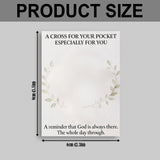 A Pocket Hug Like God Is Always With You - Personalized Christian Pocket Hug Card