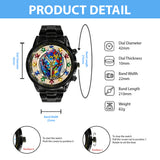 Tu es mon cœur - Montre-bracelet personnalisée pour la sensibilisation à l'autisme