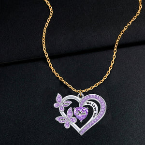 Custom Any Photo - Personalized Grandma Shaped Metal Pendant Necklace