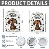 Dog Treats - Personalized Dog Cookie Jar