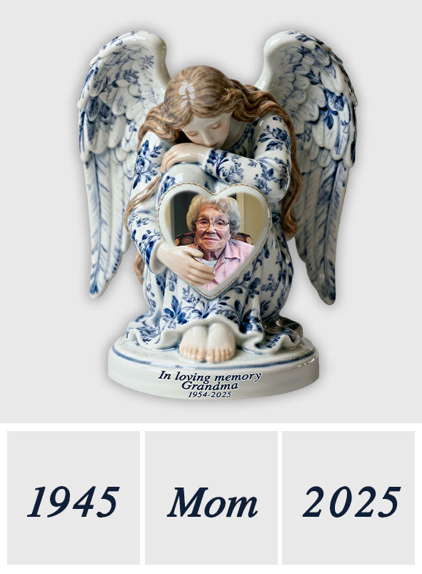 En souvenir de Toile De Jouy Angel - Plaque commémorative personnalisée en acrylique sur mesure