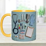 Nurse Life - Personalized Nurse Accent Mug