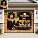 Our Pride & Joy Graduation 2026 Banner - Personalized Graduation Garage Door Banner