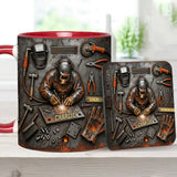 Strong Welder - Personalized Welder Accent Mug
