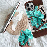 Western Cowgirl Boot - Personalized Cowgirl Full Print Phone Case