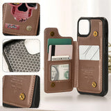 Shiny Skull - Personalized Skull Wallet Phone Case