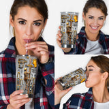 Strength Of The Line - Personalized Lineman Tumbler
