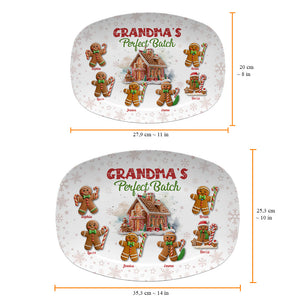Grandma's Perfect Batch - Personalized Grandma Plate