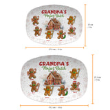 Grandma's Perfect Batch - Personalized Grandma Plate