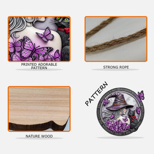 I Am The Stom - Personalized Witch Custom Shaped Wood Sign