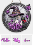 I Am The Stom - Personalized Witch Custom Shaped Wood Sign