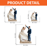 Custom From Any Photo - Personalized Couple Custom Shaped Acrylic Plaque