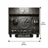 No Pain No Gain - Personalized Fitness LED Light Wall Clock