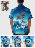 Custom Any Photo Funny Pet - Personalized Dog Hawaiian Shirt