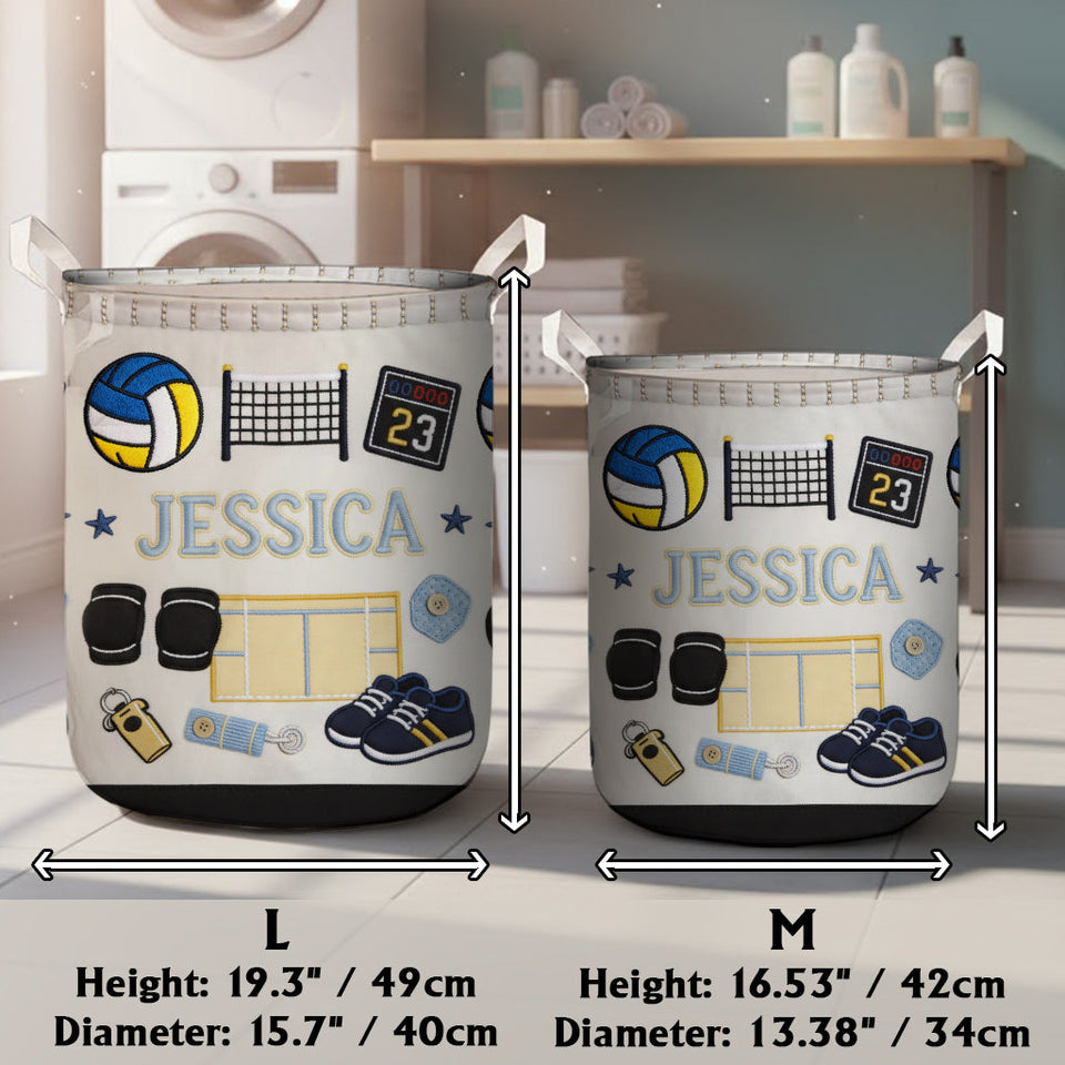 Love Volleyball - Personalized Volleyball Storage Basket