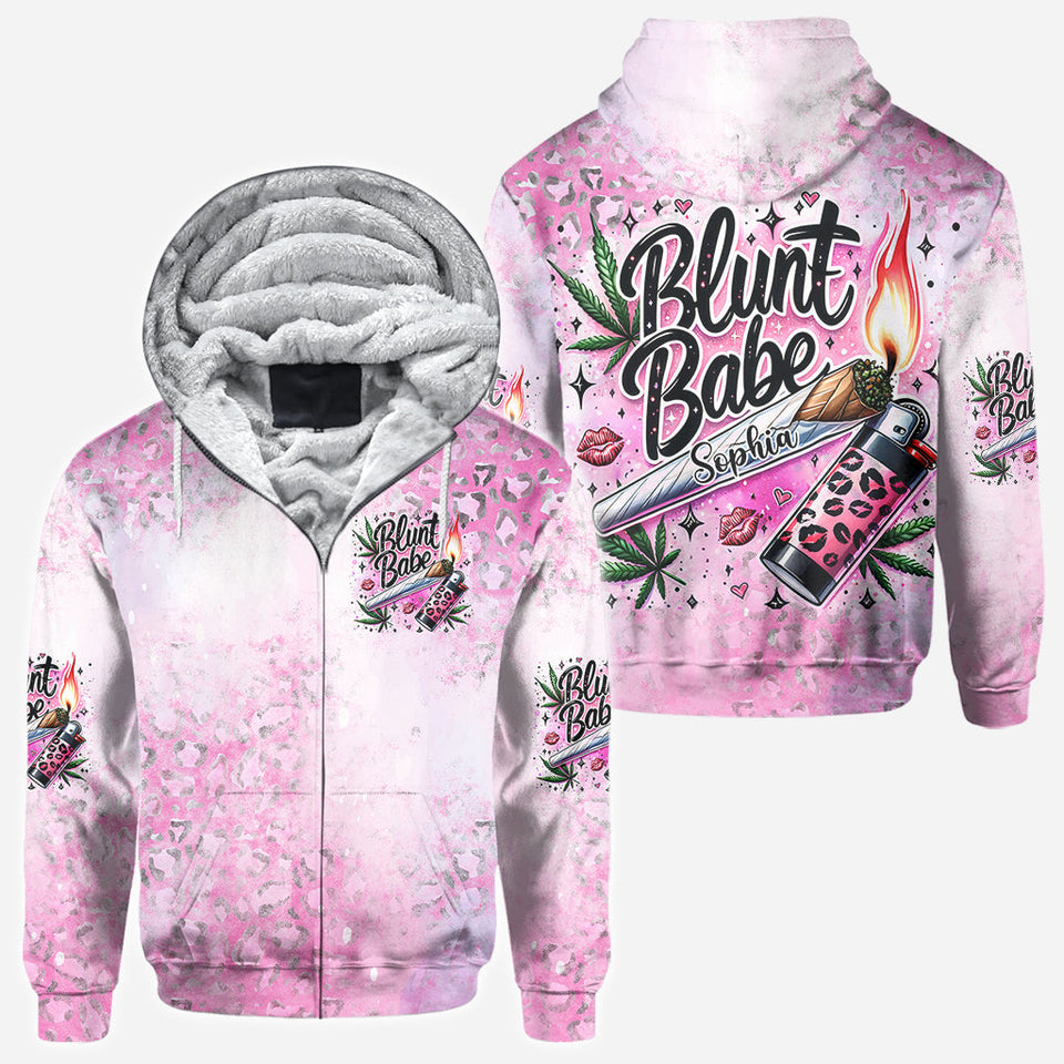 Blunt Babe - Personalized Weed All Over Shirt