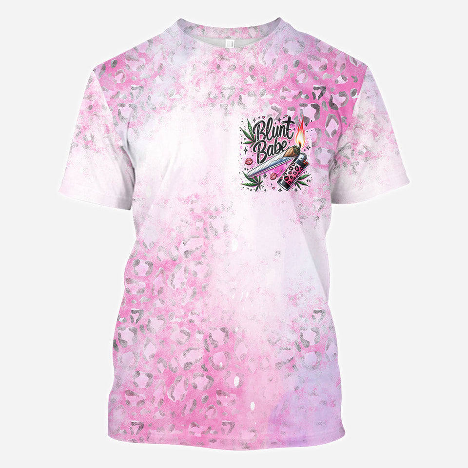 Blunt Babe - Personalized Weed All Over Shirt