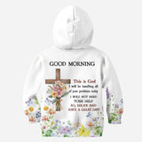 Good Morning This Is God - Personalized Christian All Over Shirt