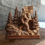 I Believe - Personalized Hiking Custom Shaped Wood Plaque